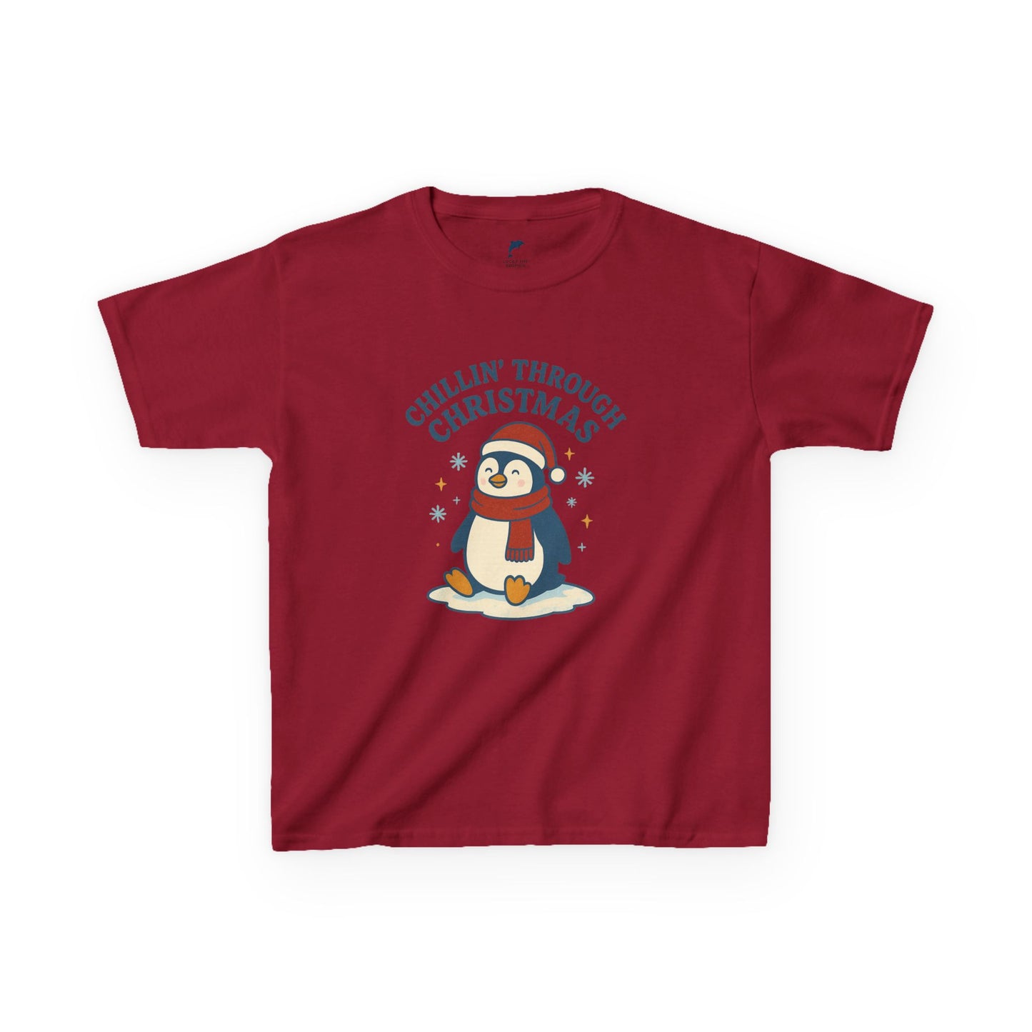 Chillin’ Through Christmas Penguin Kids Tee