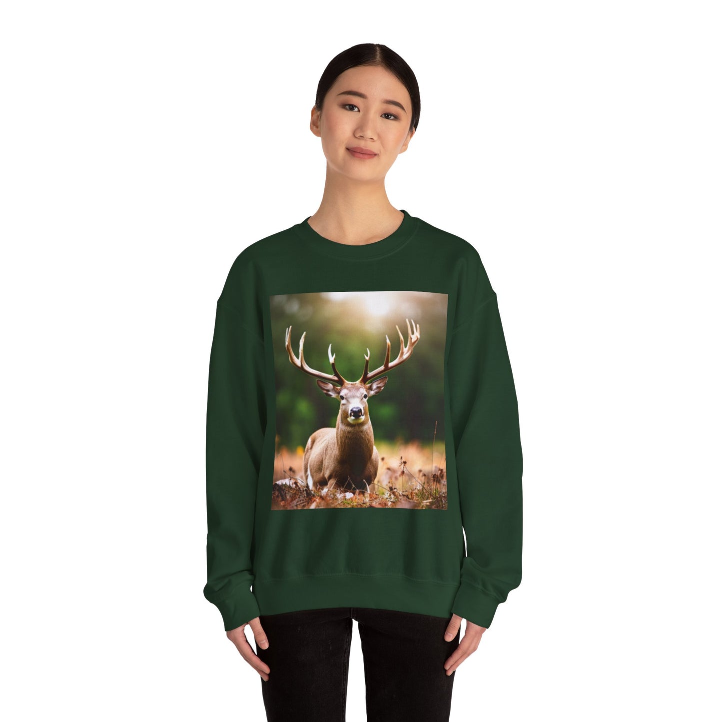 Unisex Heavy Blend™ Crewneck Sweatshirt (Deer)