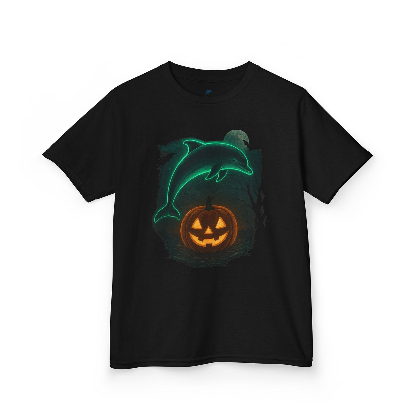 🎃👻 Lucky the Dolphin Halloween T-Shirt for kids 👻🎃
