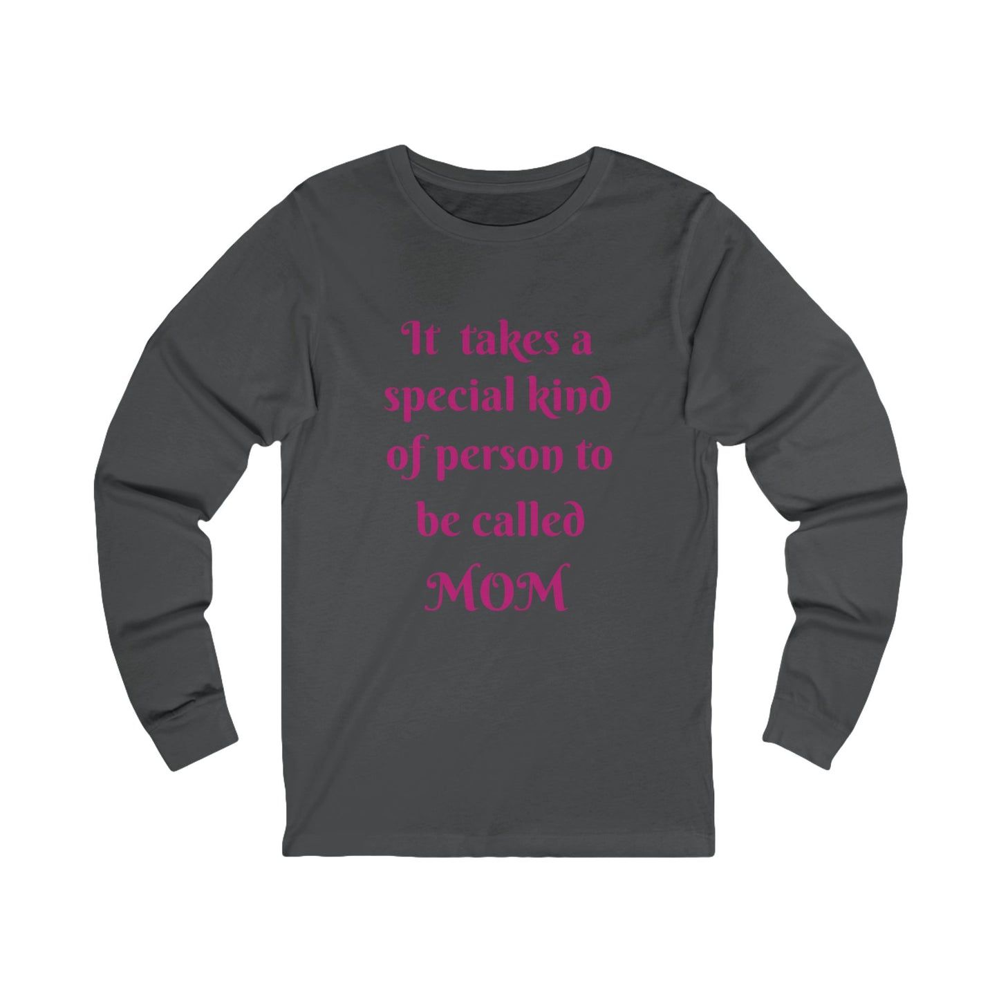 Unisex Jersey Long Sleeve Tee (MOM)