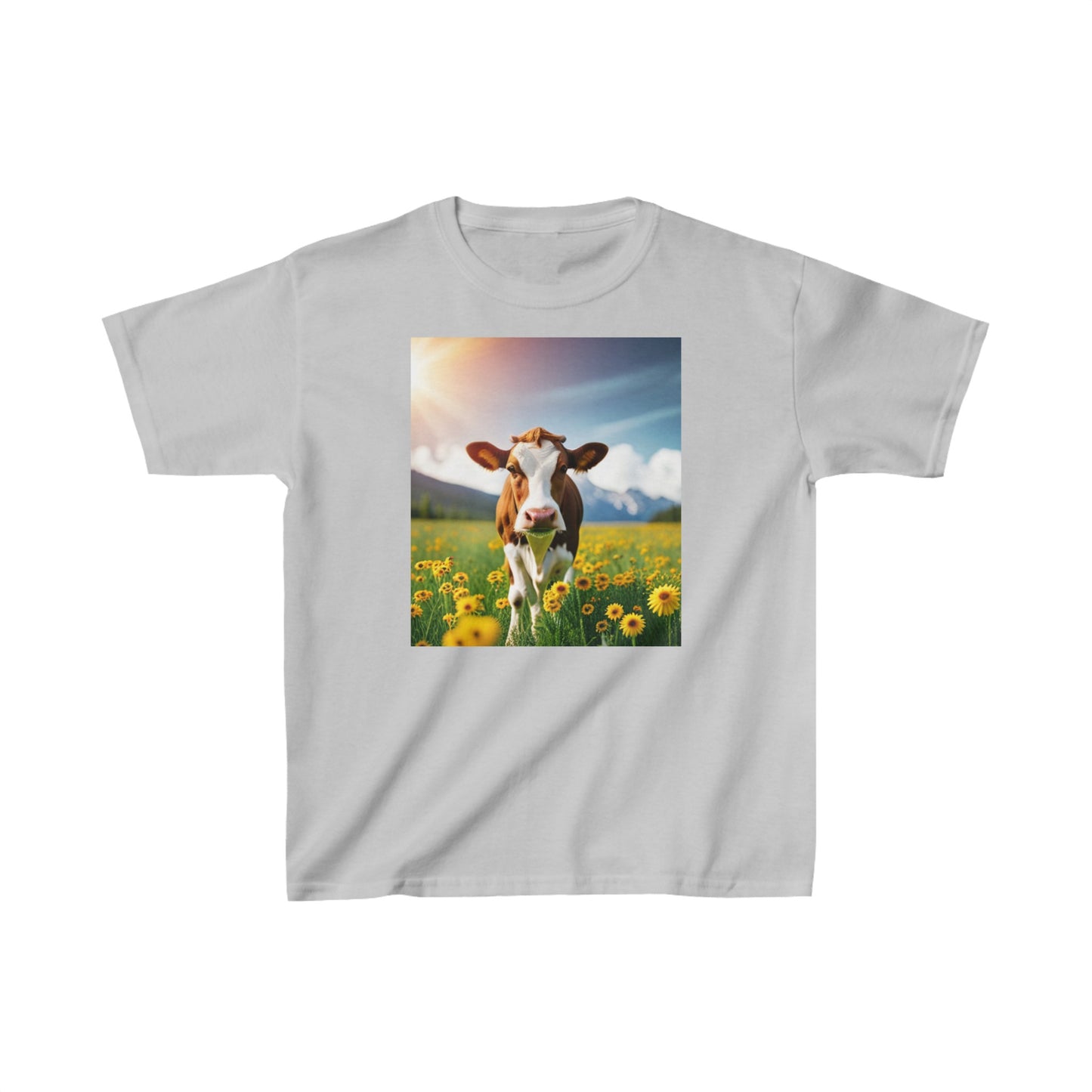 Kids Heavy Cotton™ Tee (Cow)