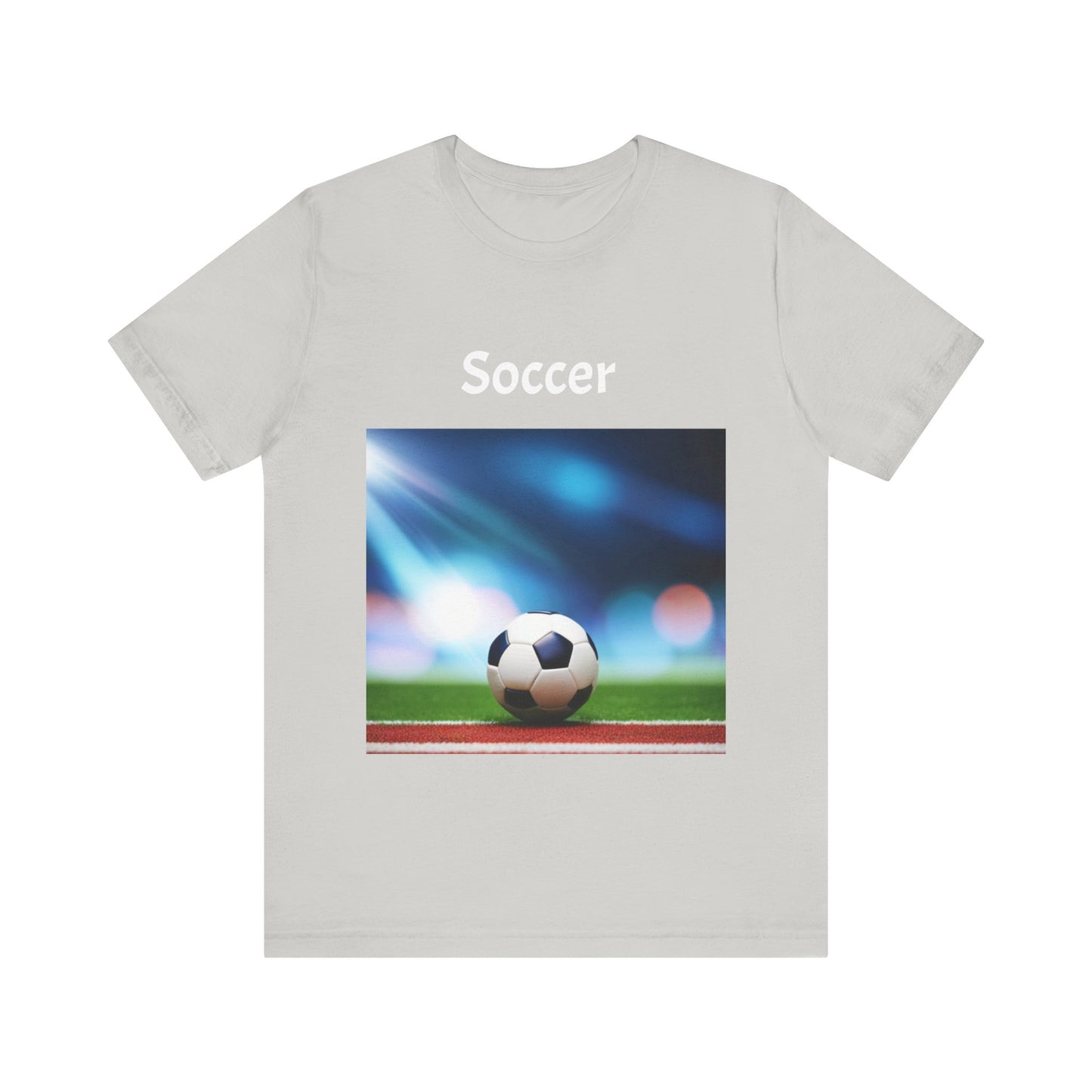 Unisex Jersey Short Sleeve Tee (Soccer Ball)