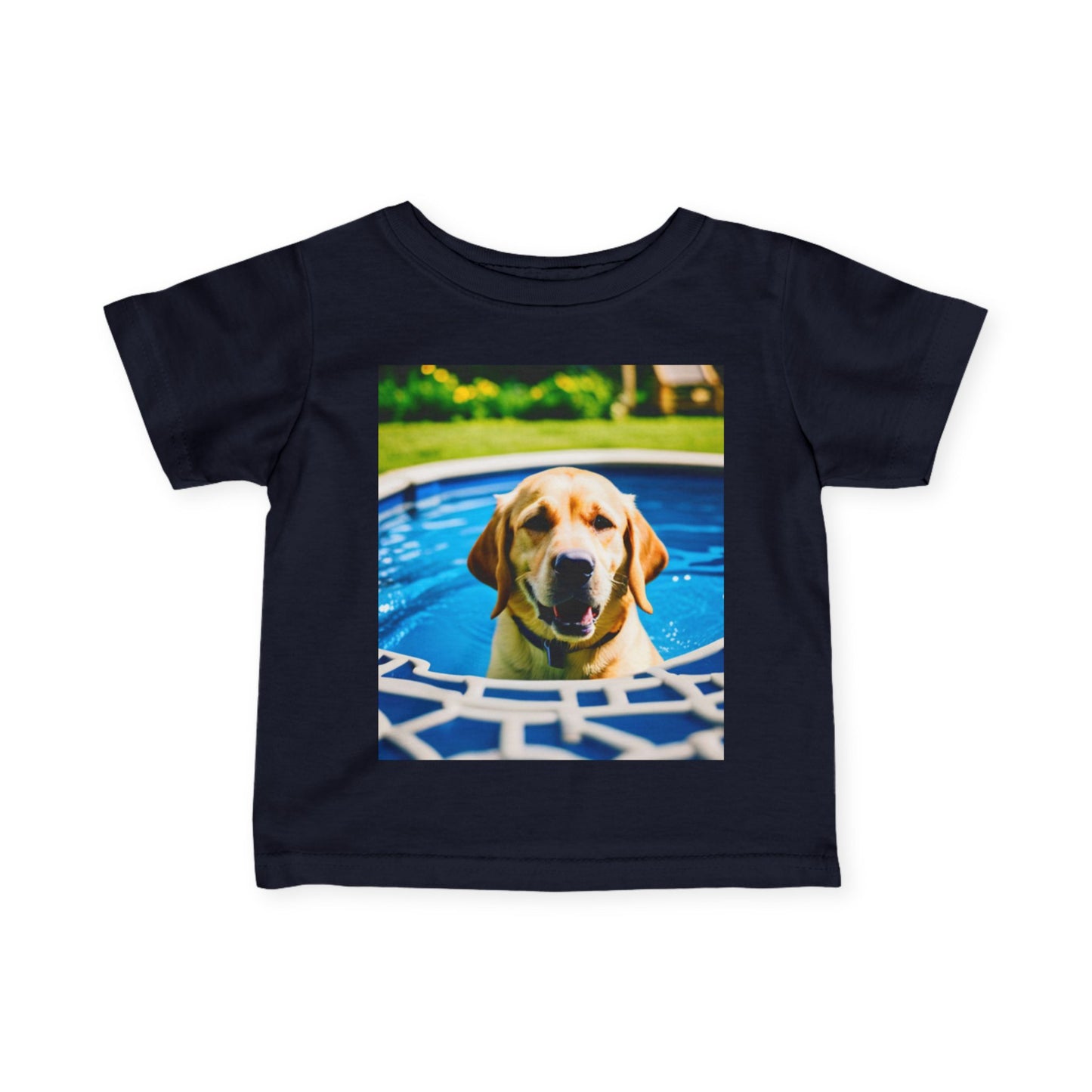 Infant Fine Jersey Tee (Yellow Lab)