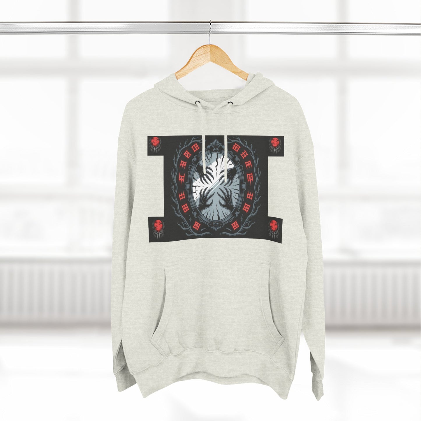 Bloodmoon Haunt — Horror Poem Hoodie