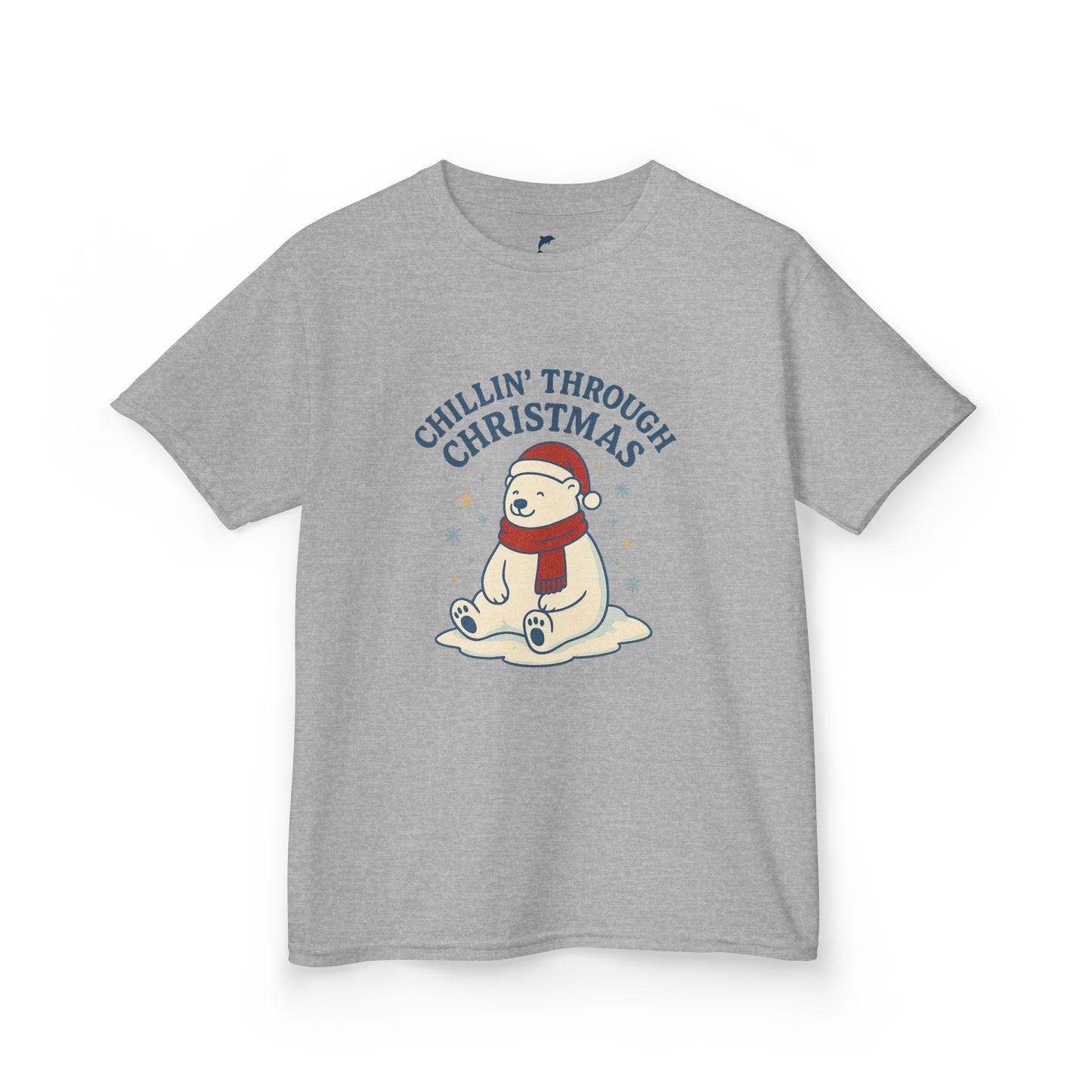 Chillin’ Through Christmas Polar Bear Kids Tee