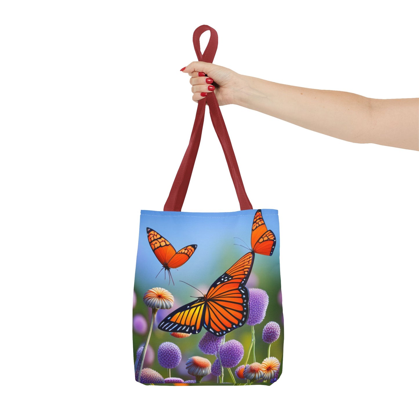 Tote Bag (AOP) (Butterflies)