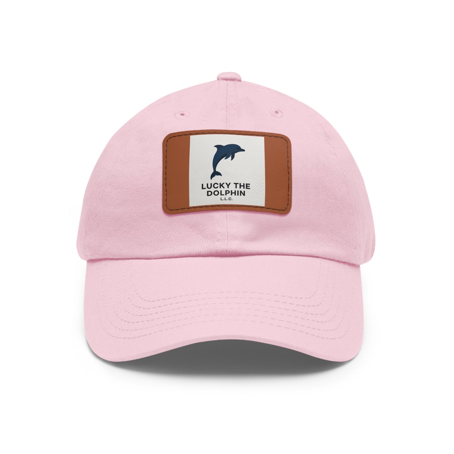 Lucky the Dolphin LLC Signature Logo Hat – Classic Comfort, Bold Style