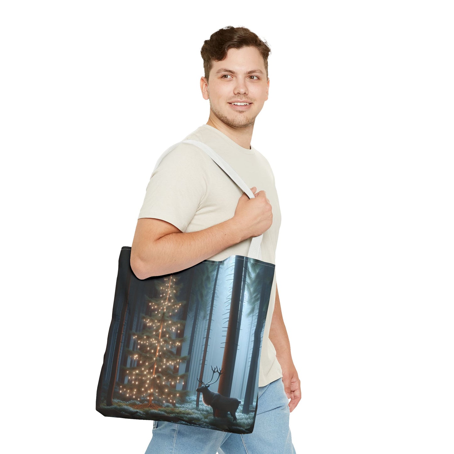 Tote Bag (AOP) (Reindeer)