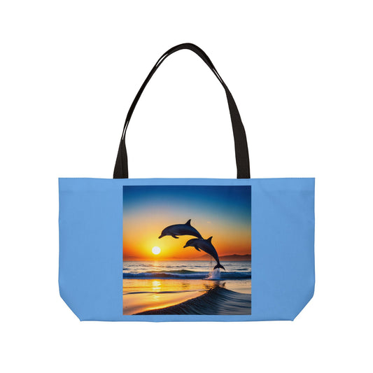 Weekender Tote Bag (Dolphins)