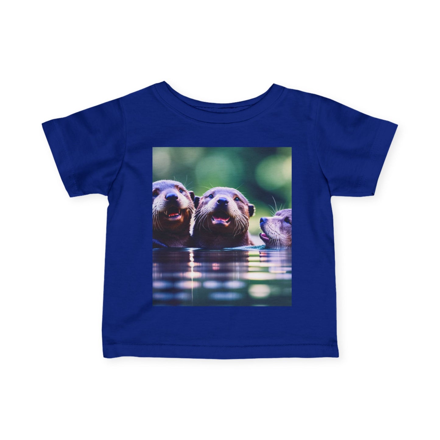 Infant Fine Jersey Tee (Otters)