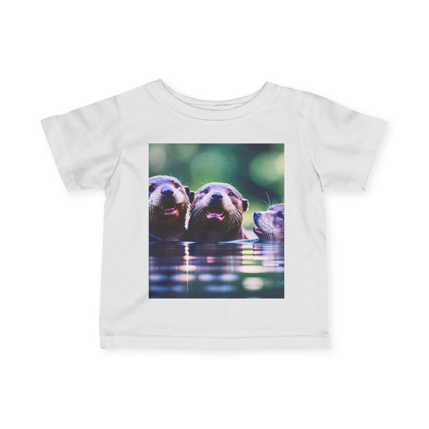 Infant Fine Jersey Tee (Otters)