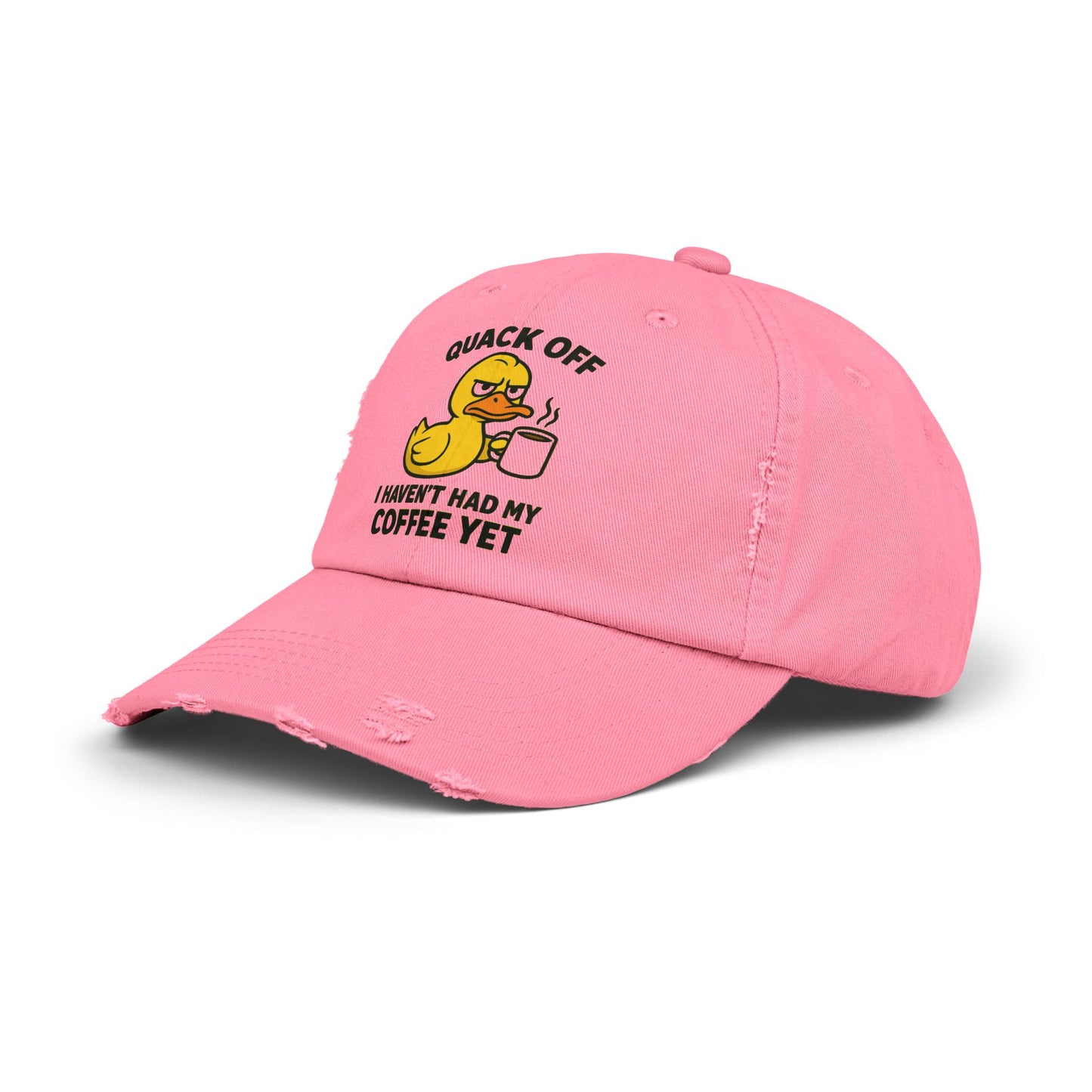 Quack Off Coffee Cap – Funny Unisex Baseball Hat