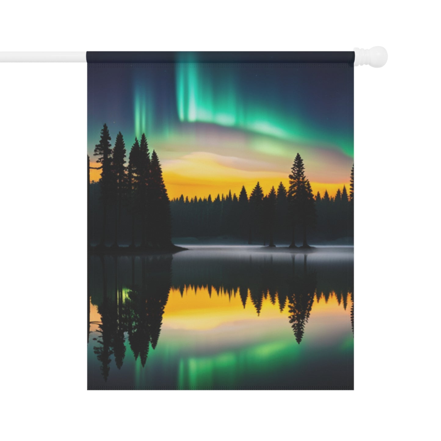 Garden & House Banner (Northern Lights)