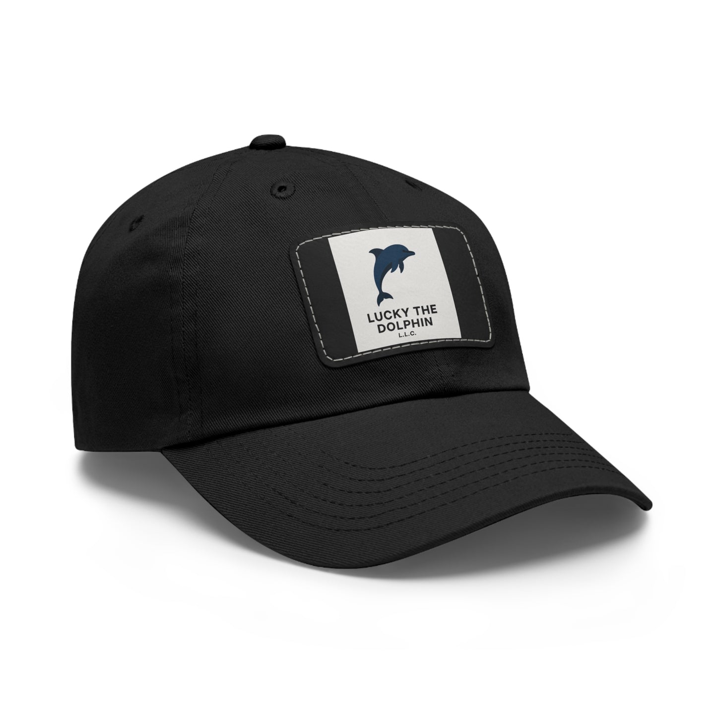 Lucky the Dolphin LLC Signature Logo Hat – Classic Comfort, Bold Style