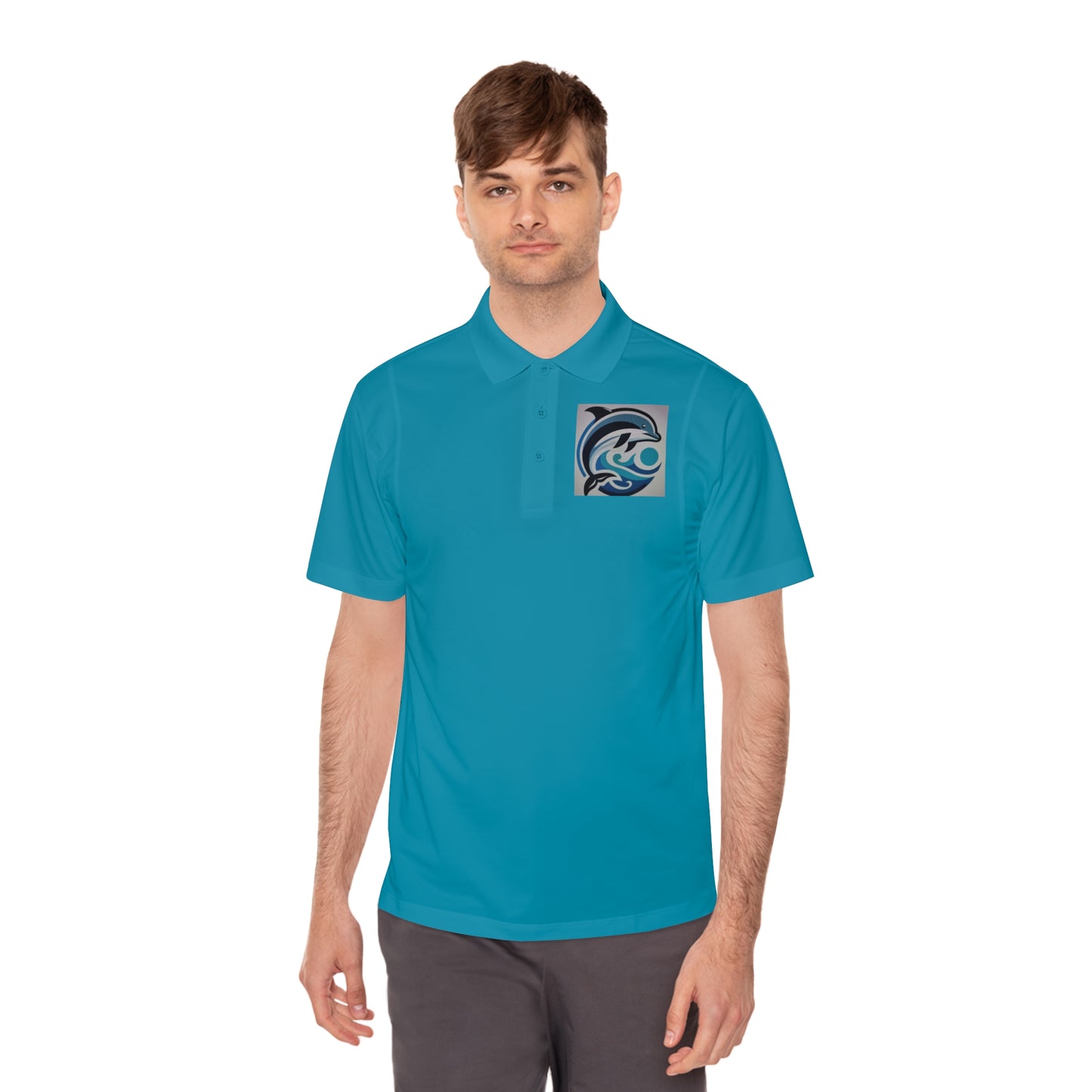 Men's Sport Polo Shirt (Dolphin)