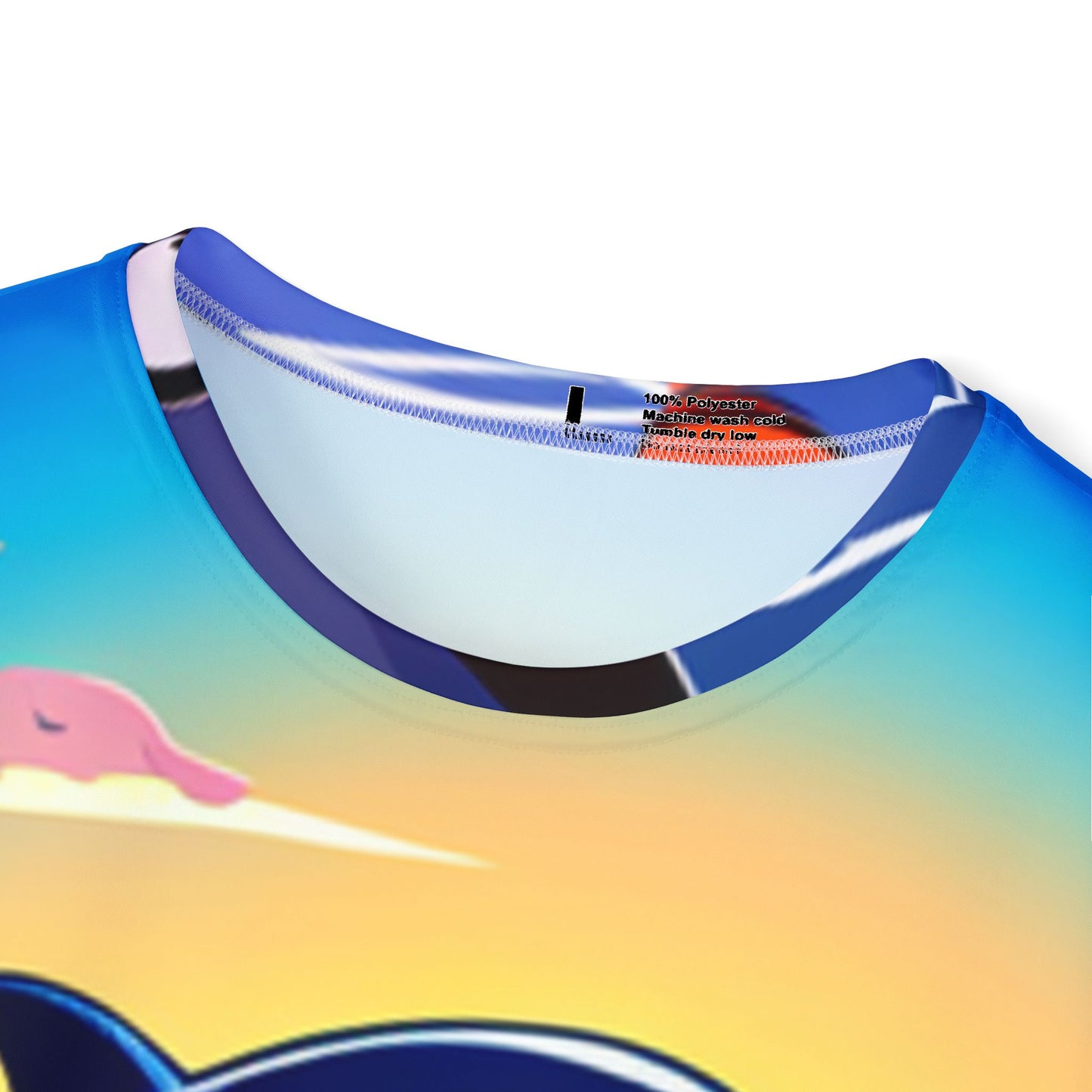 Men's Sports Jersey (AOP) (Dolphin with Beach Ball)