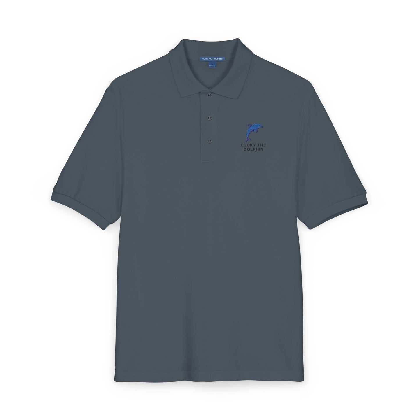 Lucky The Dolphin Polo Shirt