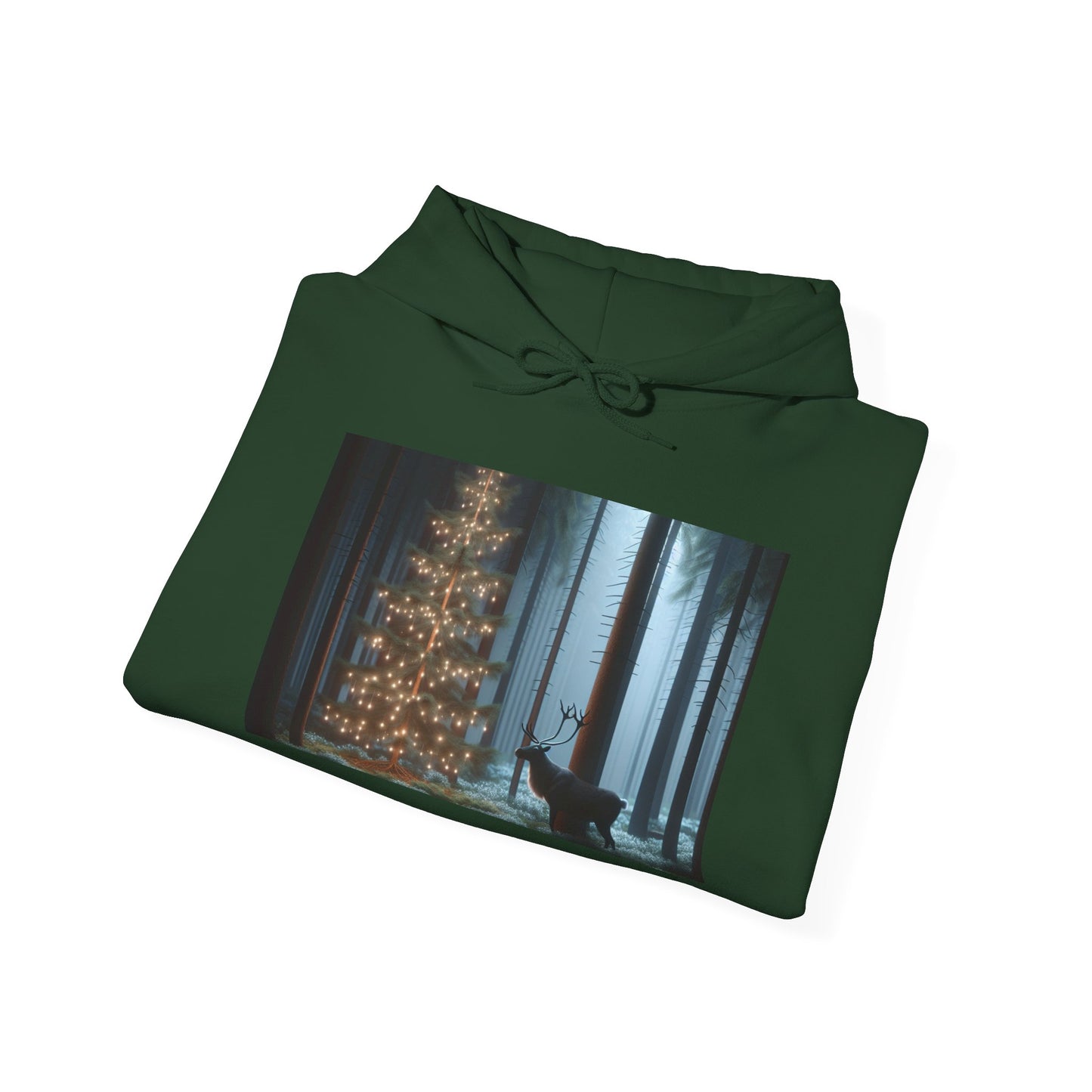 Unisex Heavy Blend™ Hooded Sweatshirt (Tree/Deer)