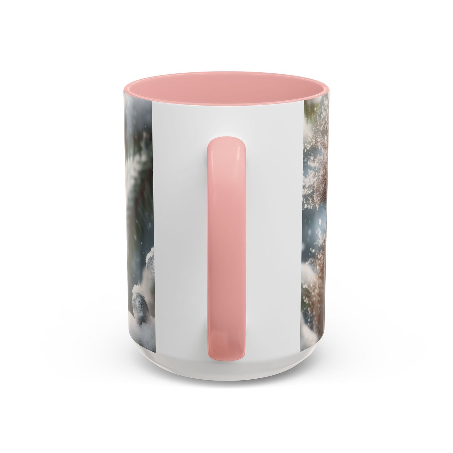 Accent Coffee Mug (11, 15oz) (Santa Squirrel)