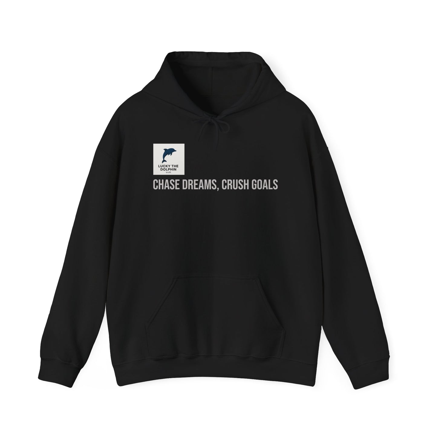 Chase Dreams Hoodie - Motivational Sweatshirt for Goal Getters, Unisex Casual Wear, Perfect for Gift Giving, Cozy Layering