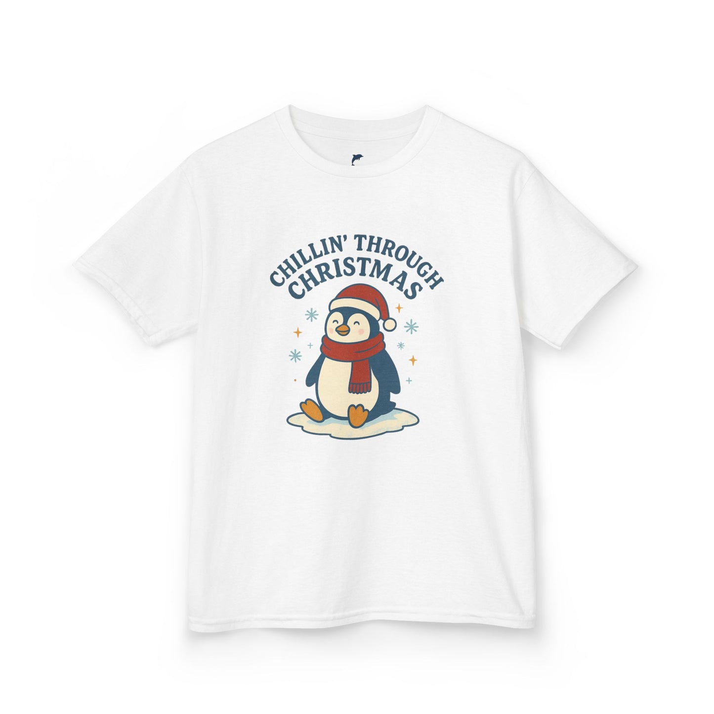 Chillin’ Through Christmas Penguin Kids Tee