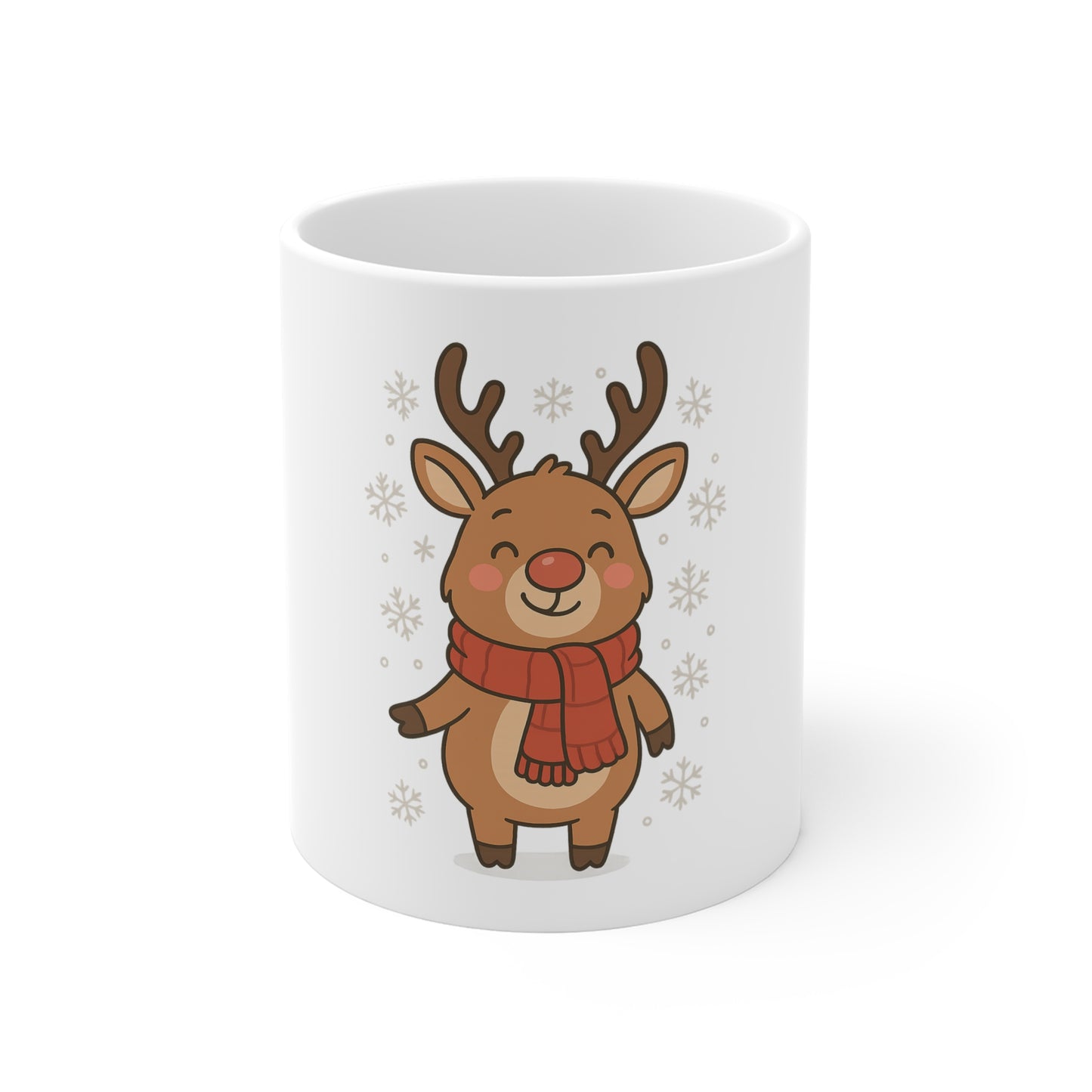 Festive Reindeer Mug 11oz