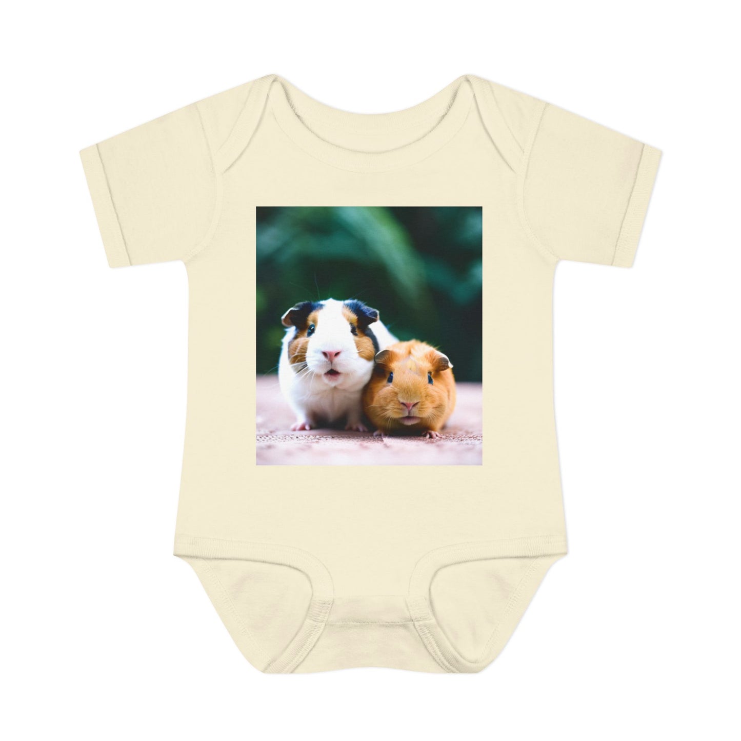 Infant Baby Rib Bodysuit (Guinea Pigs)