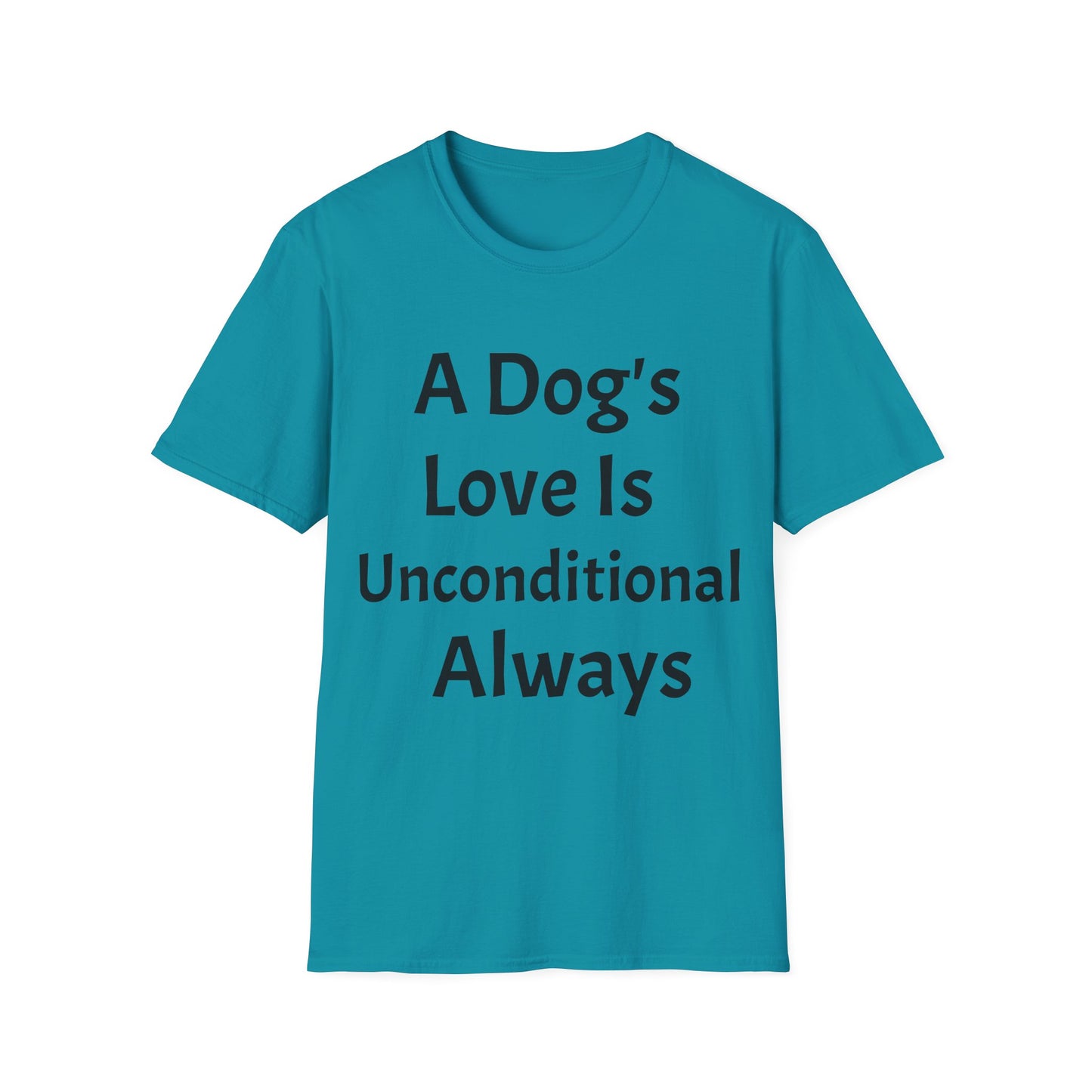 Unisex Softstyle T-Shirt (Dog's Love)