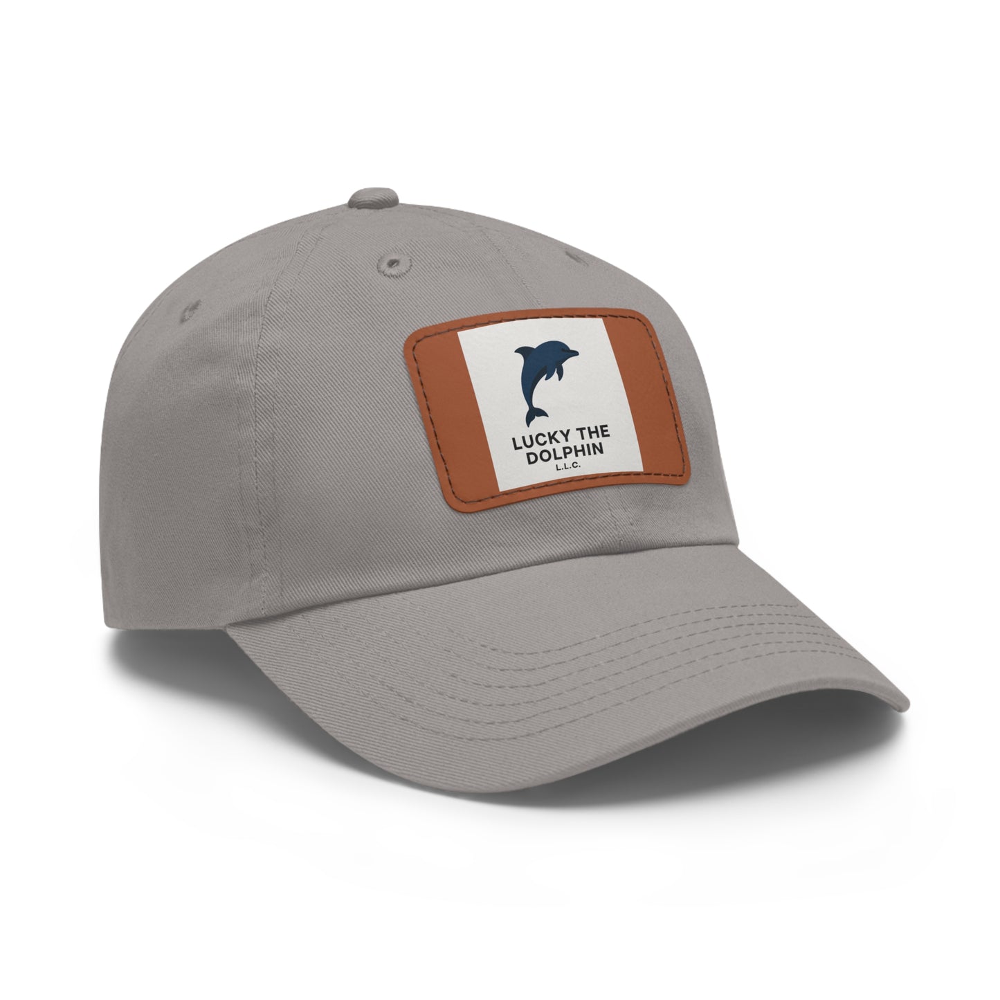 Lucky the Dolphin LLC Signature Logo Hat – Classic Comfort, Bold Style