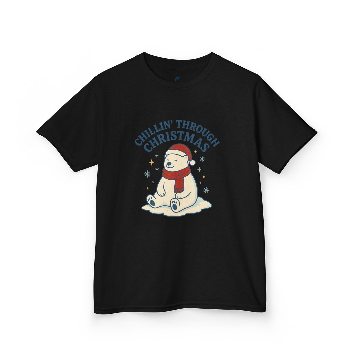 Chillin’ Through Christmas Polar Bear Kids Tee