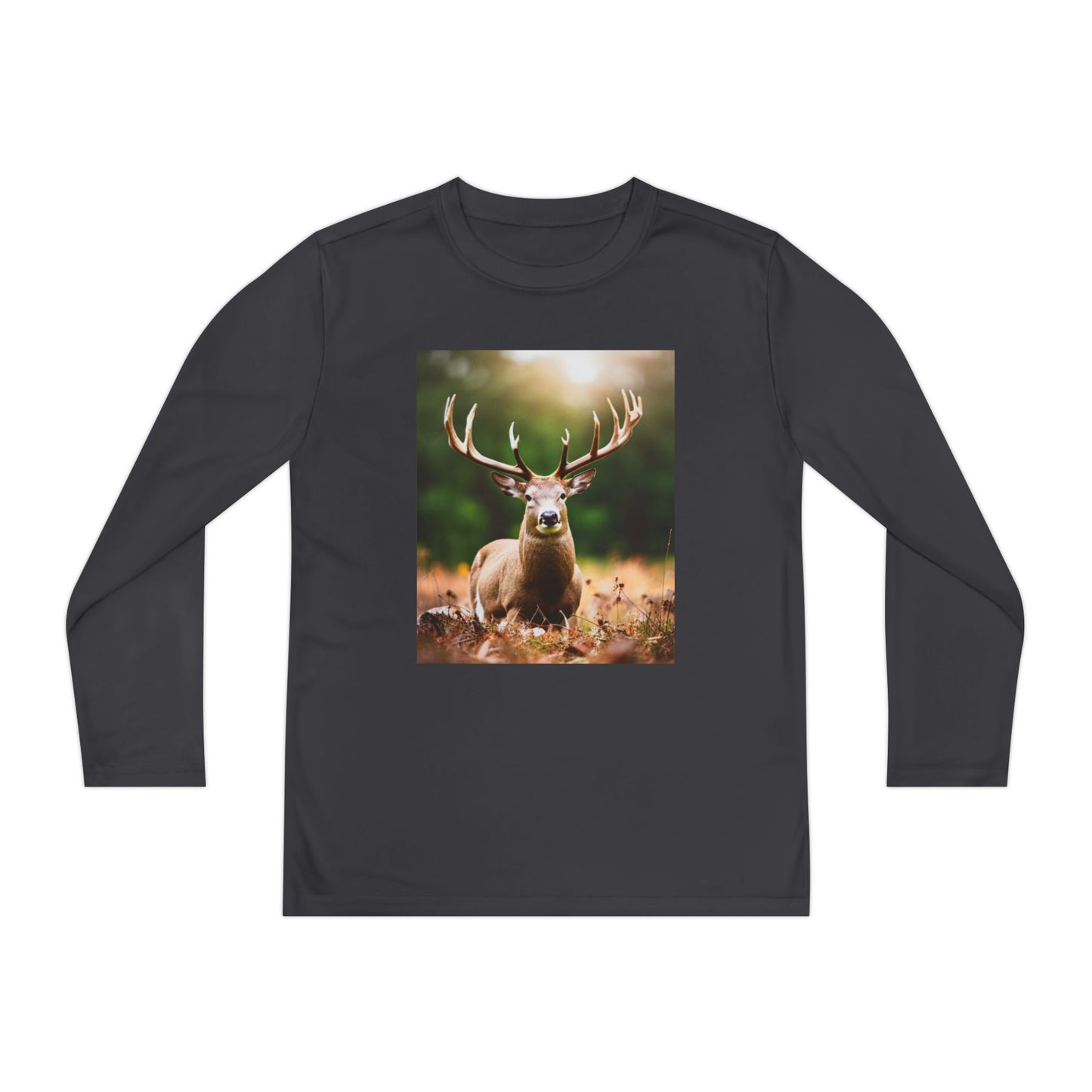 Youth Long Sleeve Competitor Tee (Deer)
