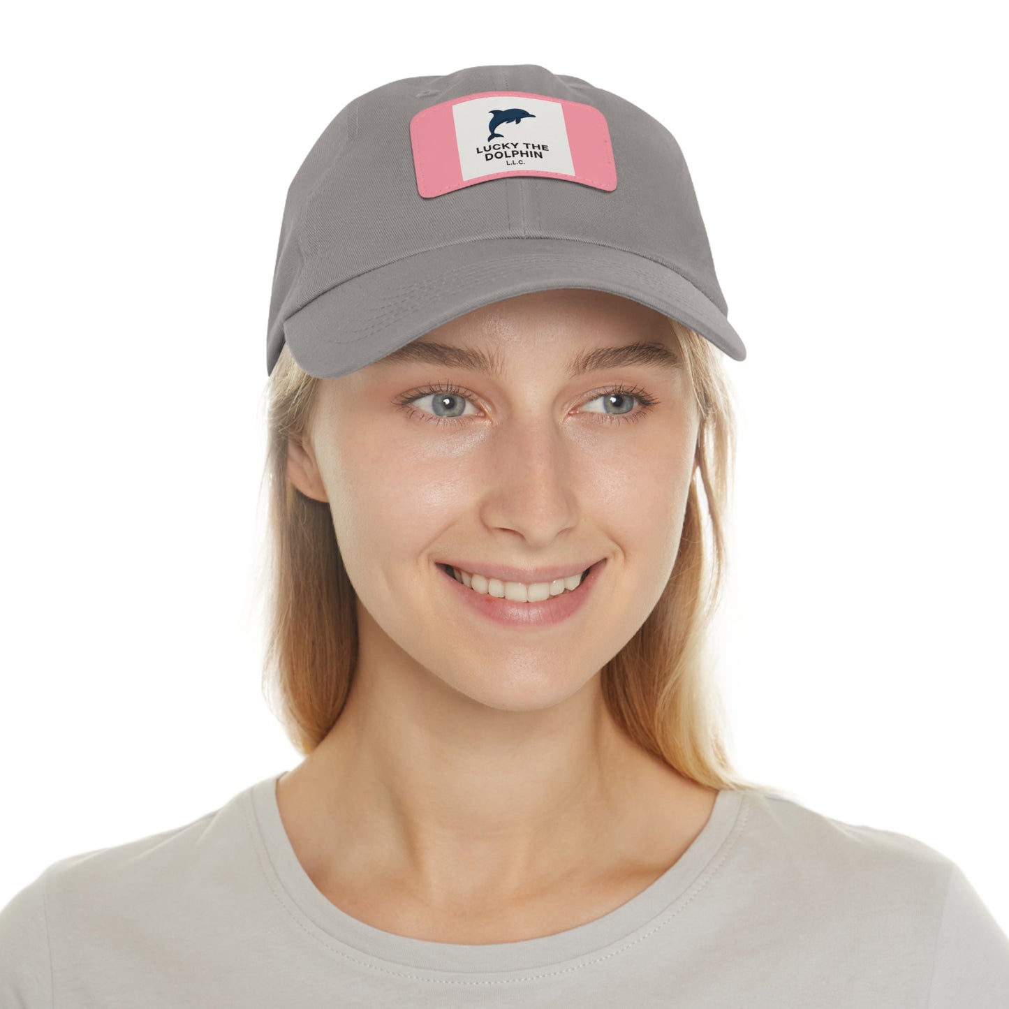 Lucky the Dolphin LLC Signature Logo Hat – Classic Comfort, Bold Style