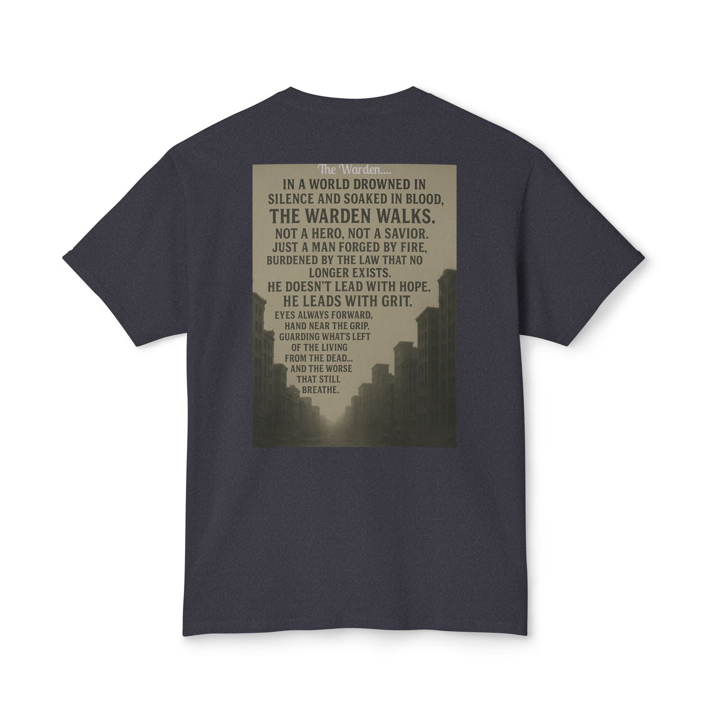 Lone Warden – Code of the New World Tee