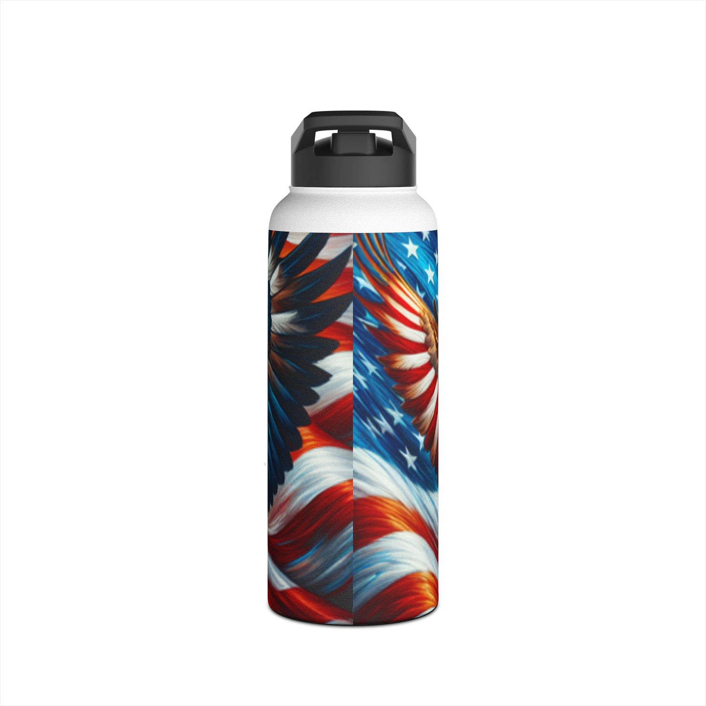 Stainless Steel Water Bottle, Standard Lid (Eagle)