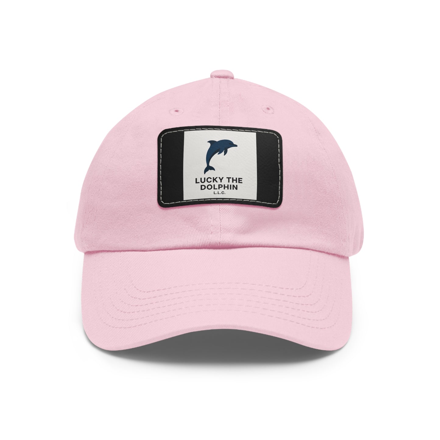 Lucky the Dolphin LLC Signature Logo Hat – Classic Comfort, Bold Style