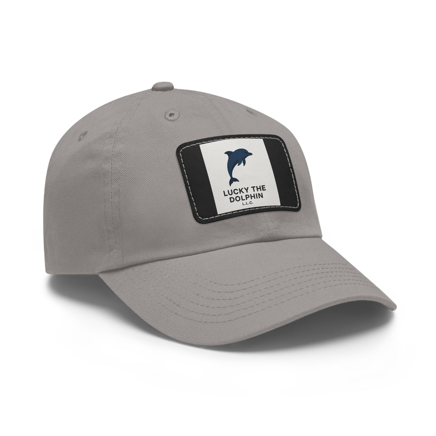 Lucky the Dolphin LLC Signature Logo Hat – Classic Comfort, Bold Style