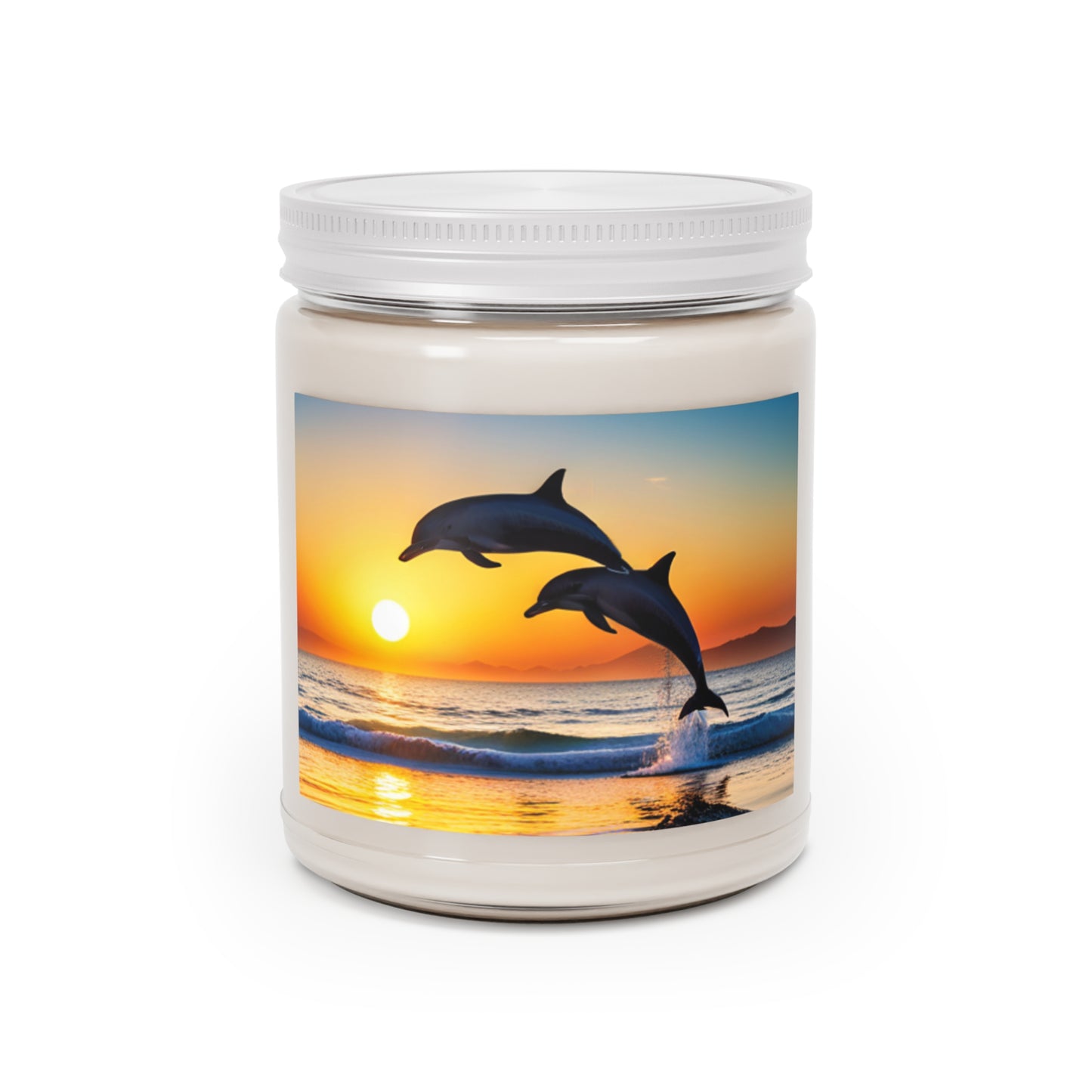 Scented Candles, 9oz  (Dolphins)