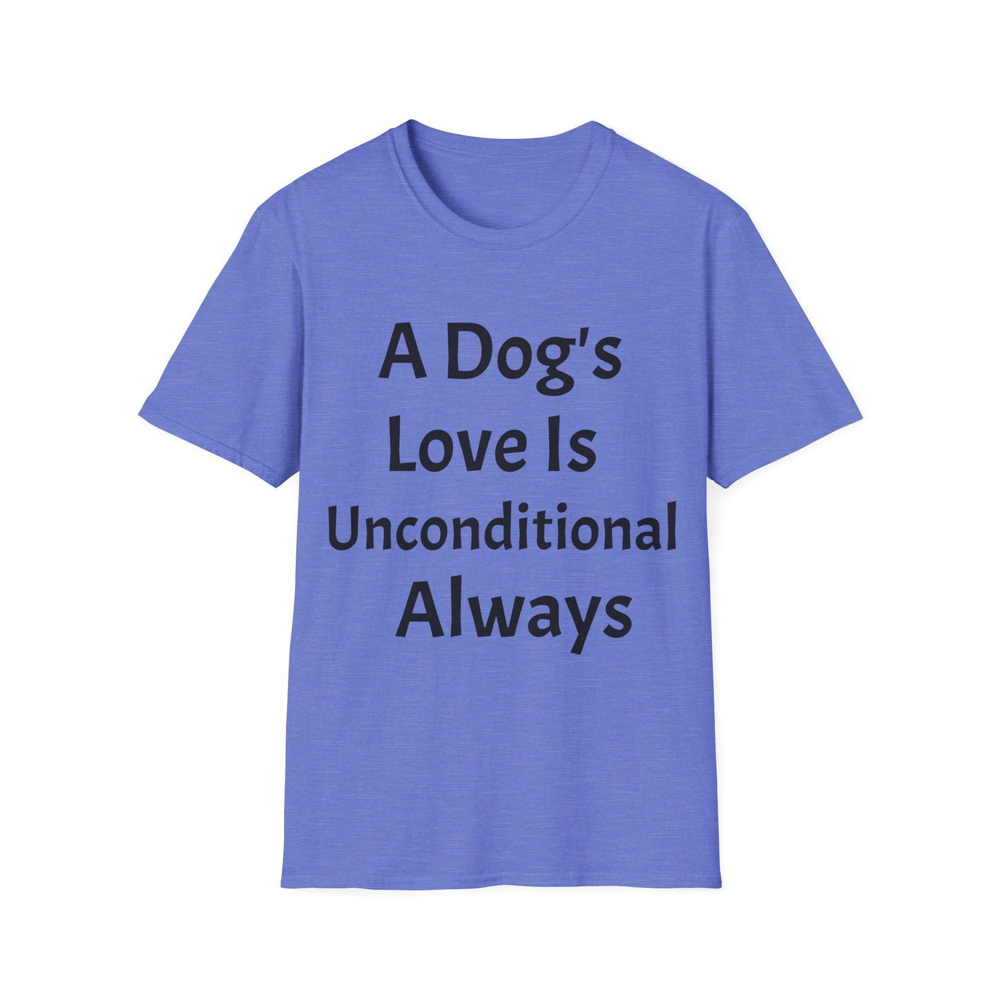 Unisex Softstyle T-Shirt (Dog's Love)