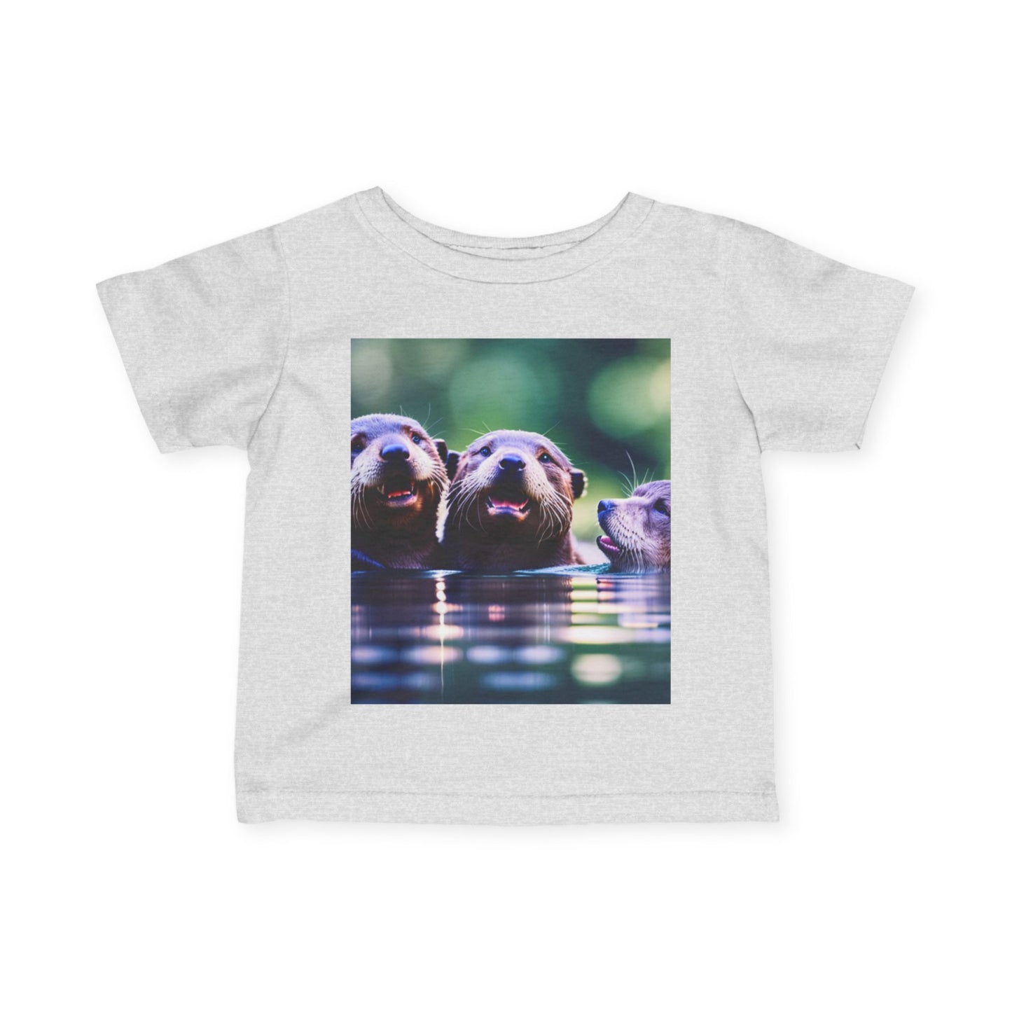 Infant Fine Jersey Tee (Otters)