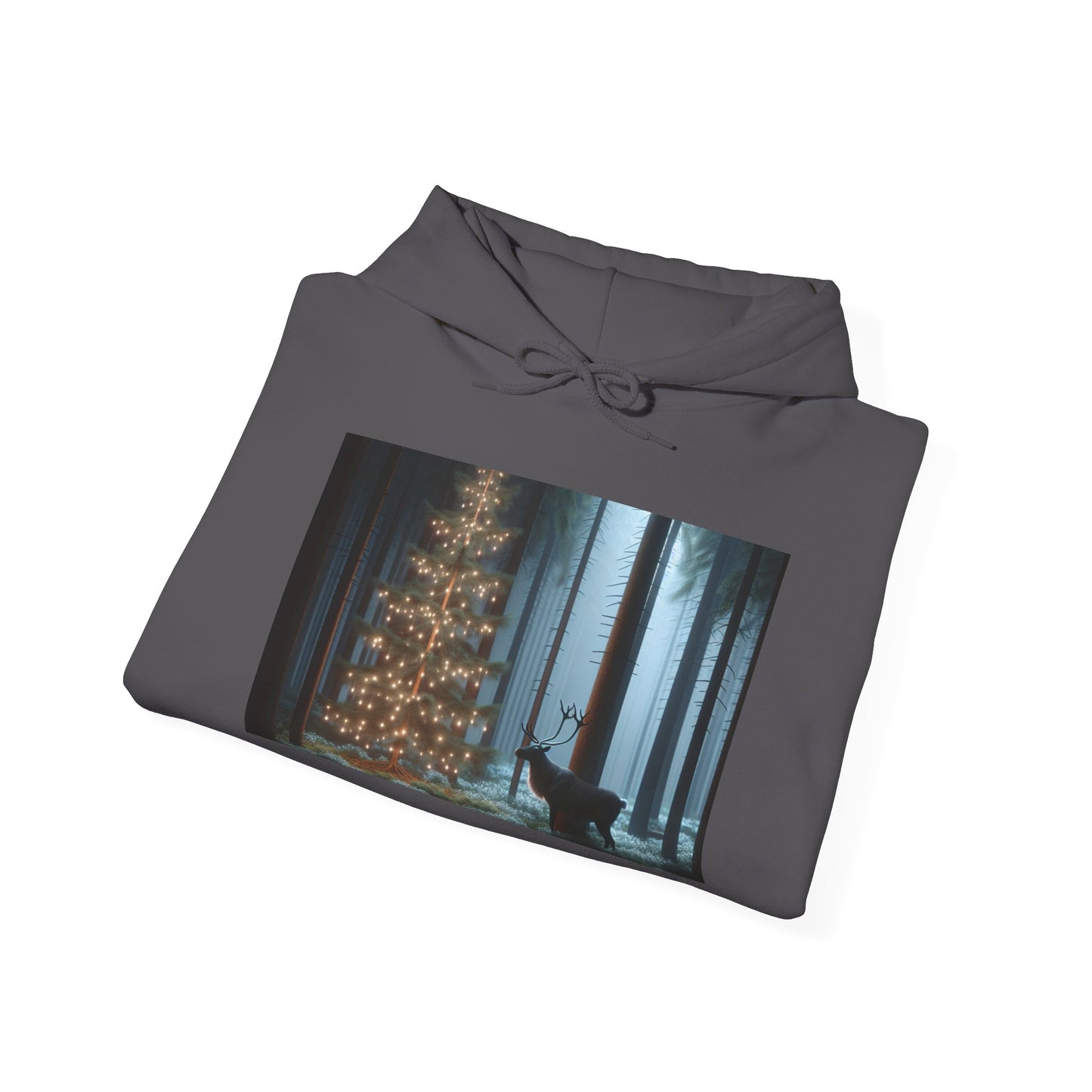 Unisex Heavy Blend™ Hooded Sweatshirt (Tree/Deer)