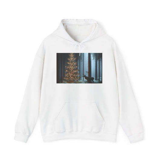 Unisex Heavy Blend™ Hooded Sweatshirt (Tree/Deer)