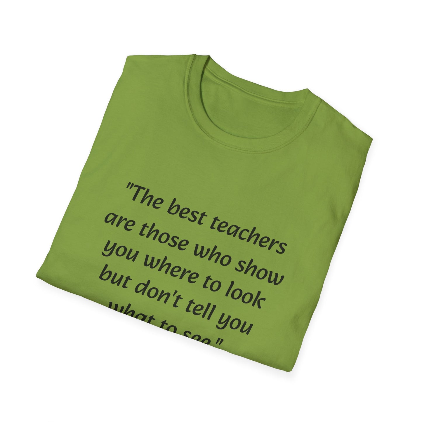 Unisex Softstyle T-Shirt (Best Teachers)
