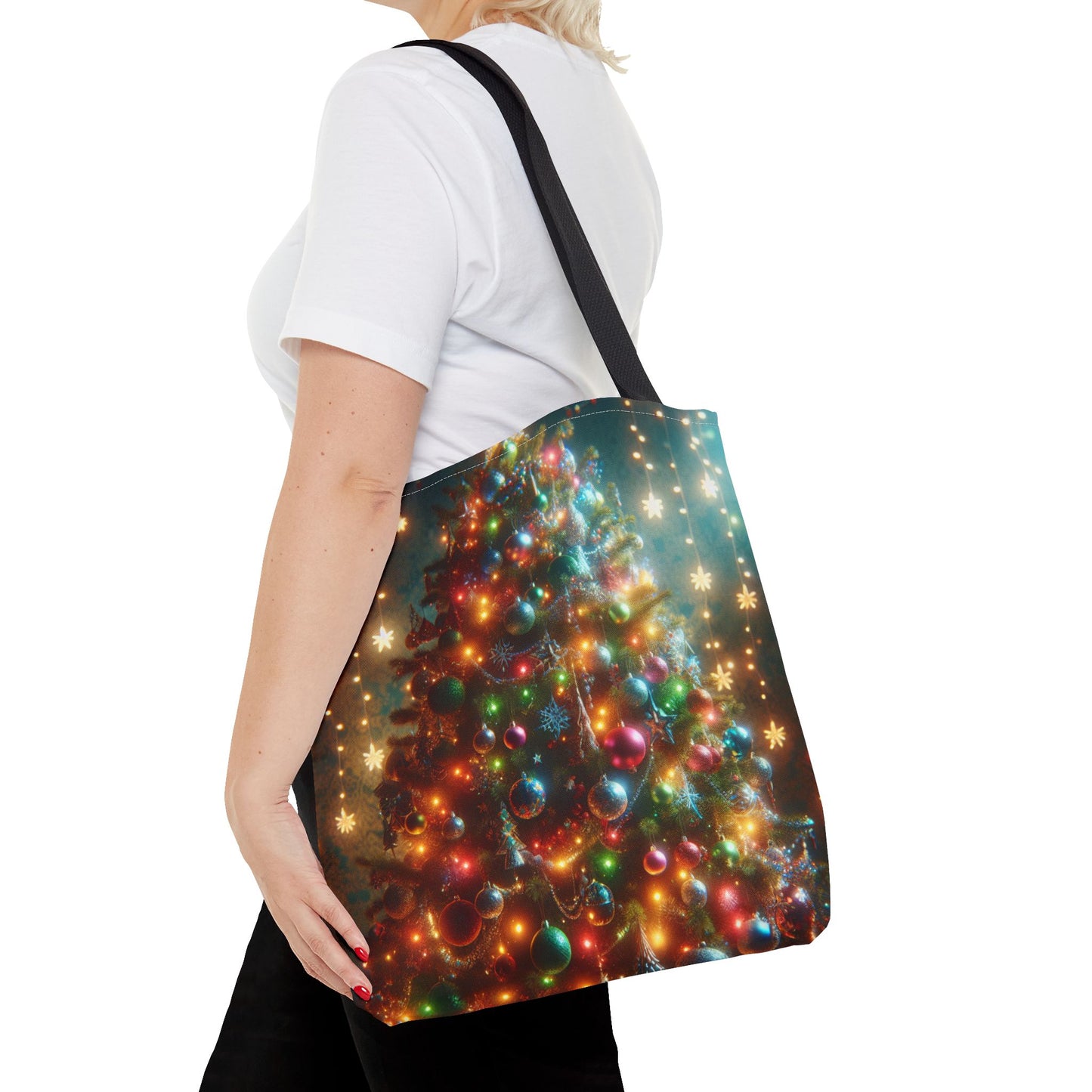 Tote Bag (AOP) (Tree w/Lights)