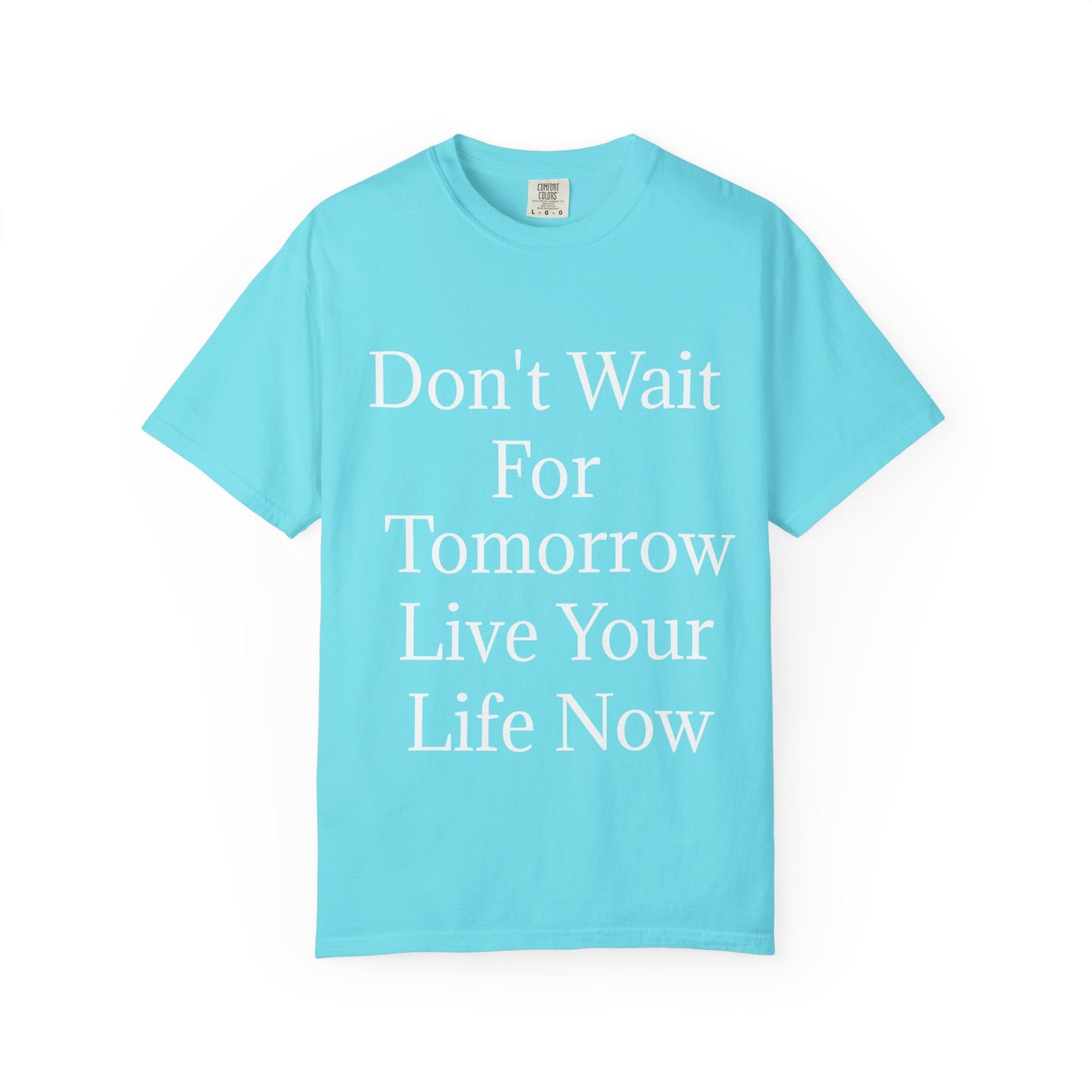 Unisex Garment-Dyed T-shirt (Don't Wait)