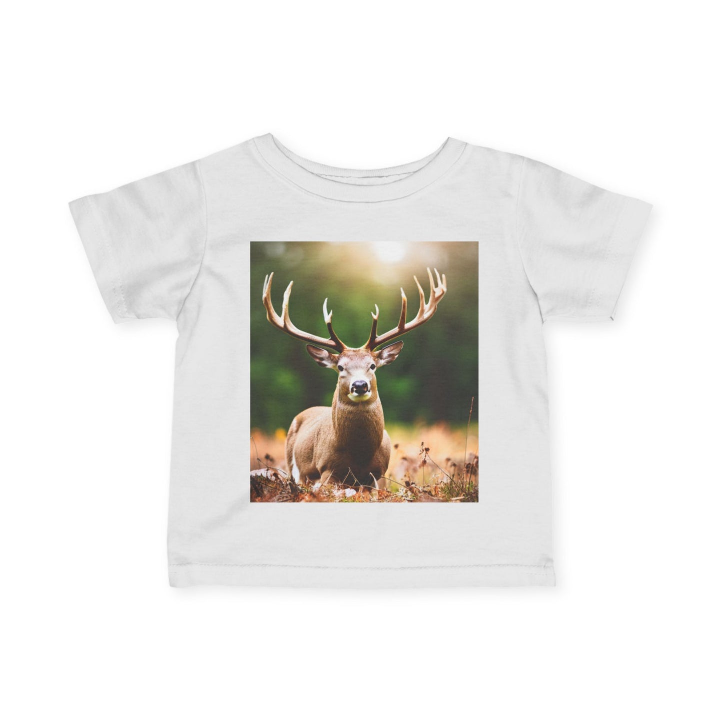 Infant Fine Jersey Tee (Deer/Buck)