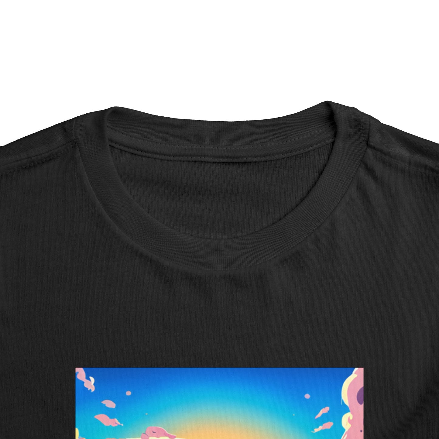 Toddler Short Sleeve Tee (Dolphin Beach Ball)