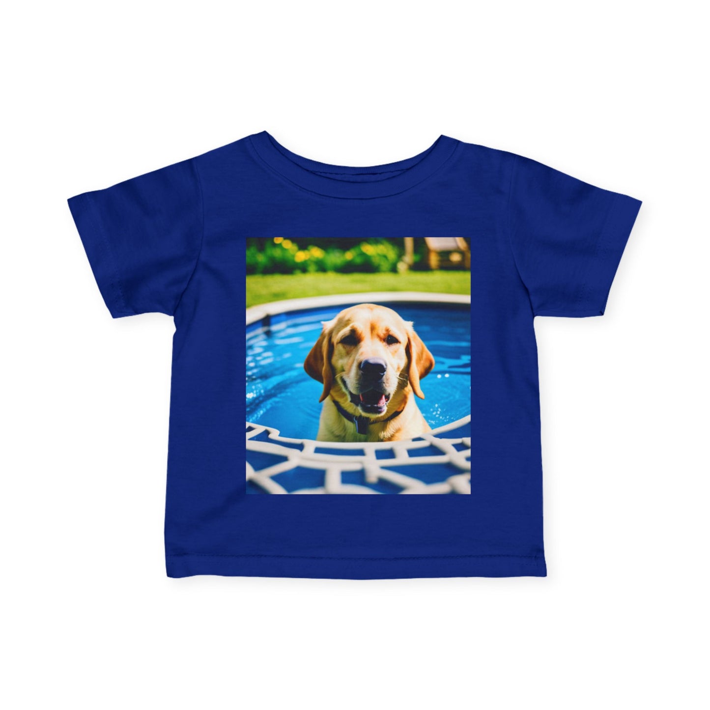 Infant Fine Jersey Tee (Yellow Lab)