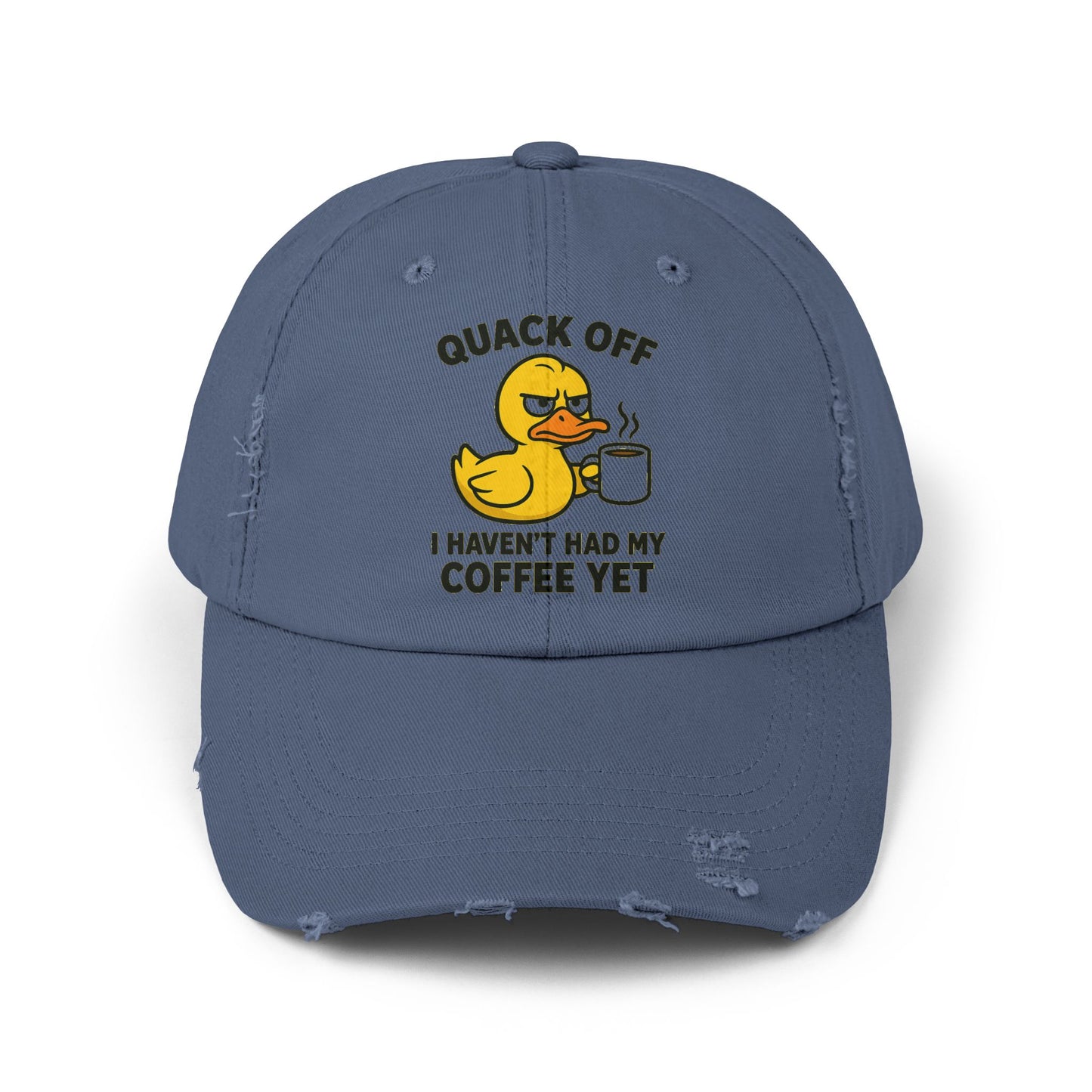 Quack Off Coffee Cap – Funny Unisex Baseball Hat