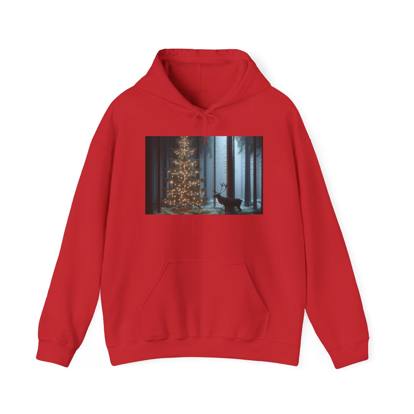 Unisex Heavy Blend™ Hooded Sweatshirt (Tree/Deer)