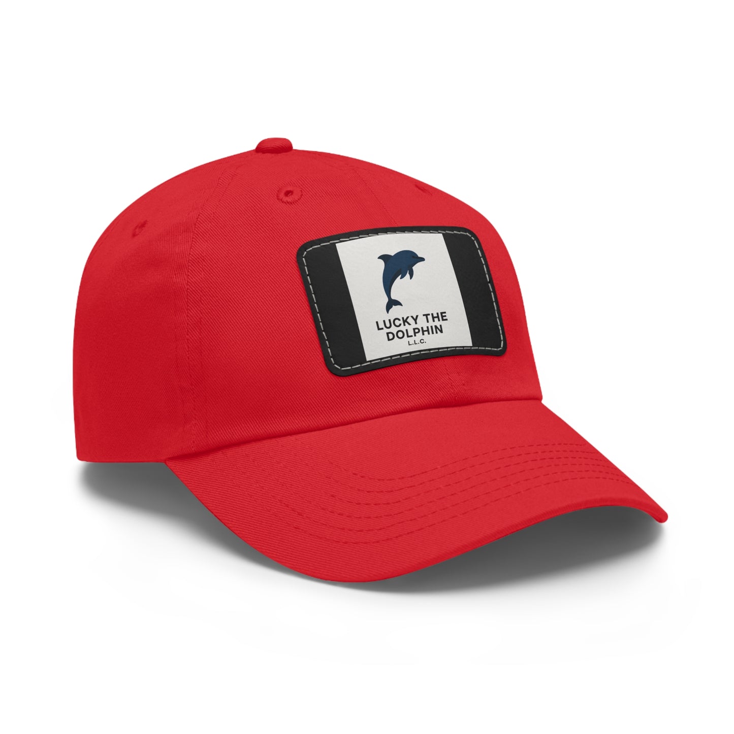 Lucky the Dolphin LLC Signature Logo Hat – Classic Comfort, Bold Style